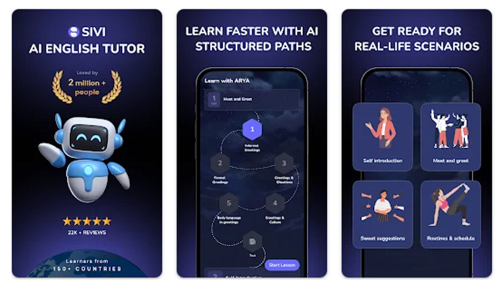 sivi-ai-learn-english-speaking